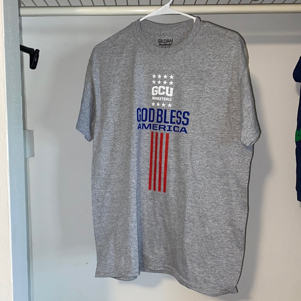 GCU Basketball God Bless America tshirt